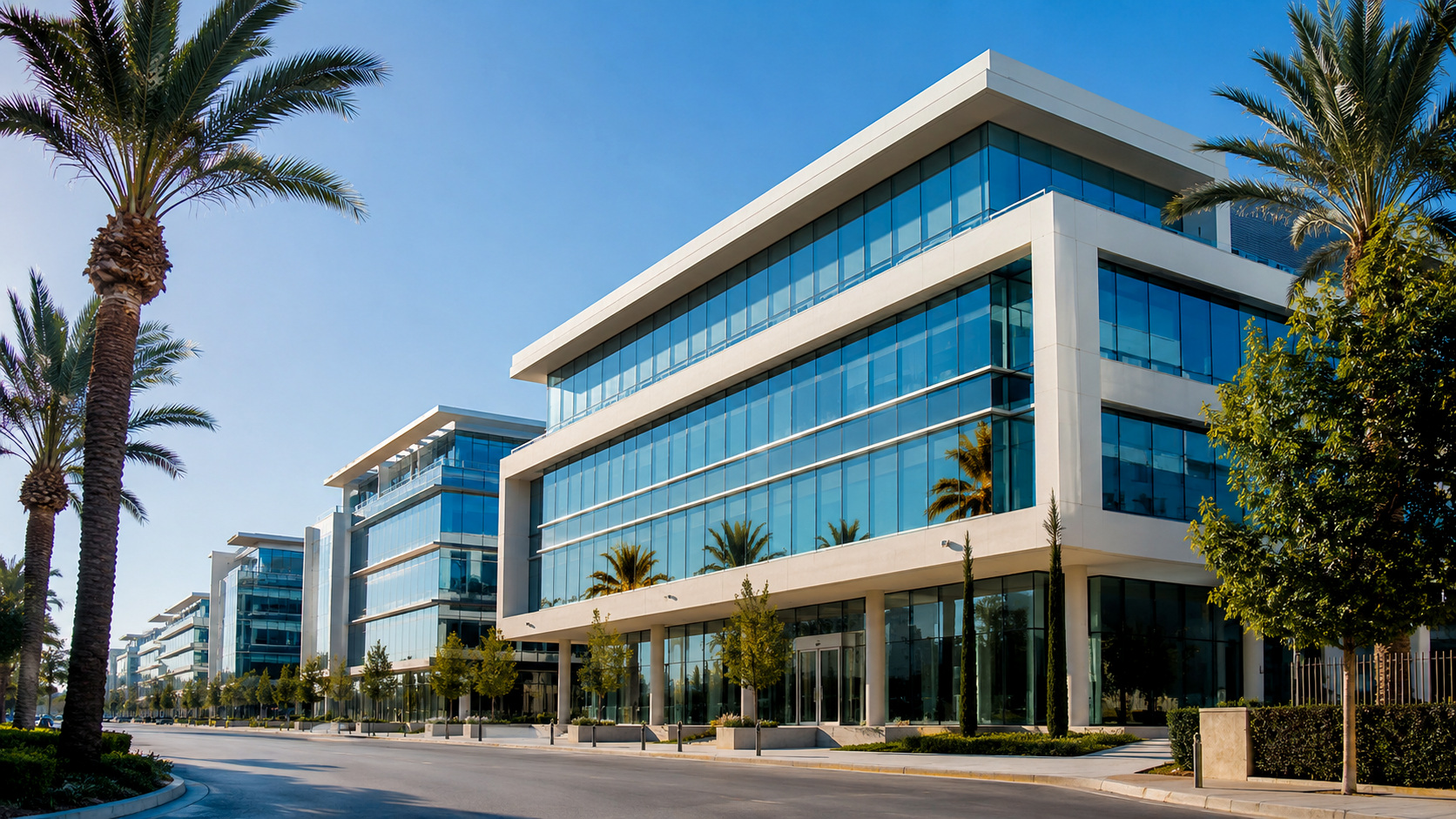 Office center in Larnaca visual
